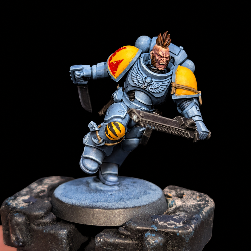 WIP detail — armour shading