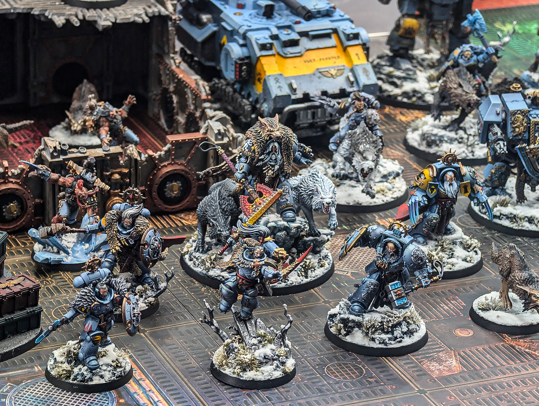 Space Wolves Armies on Parade